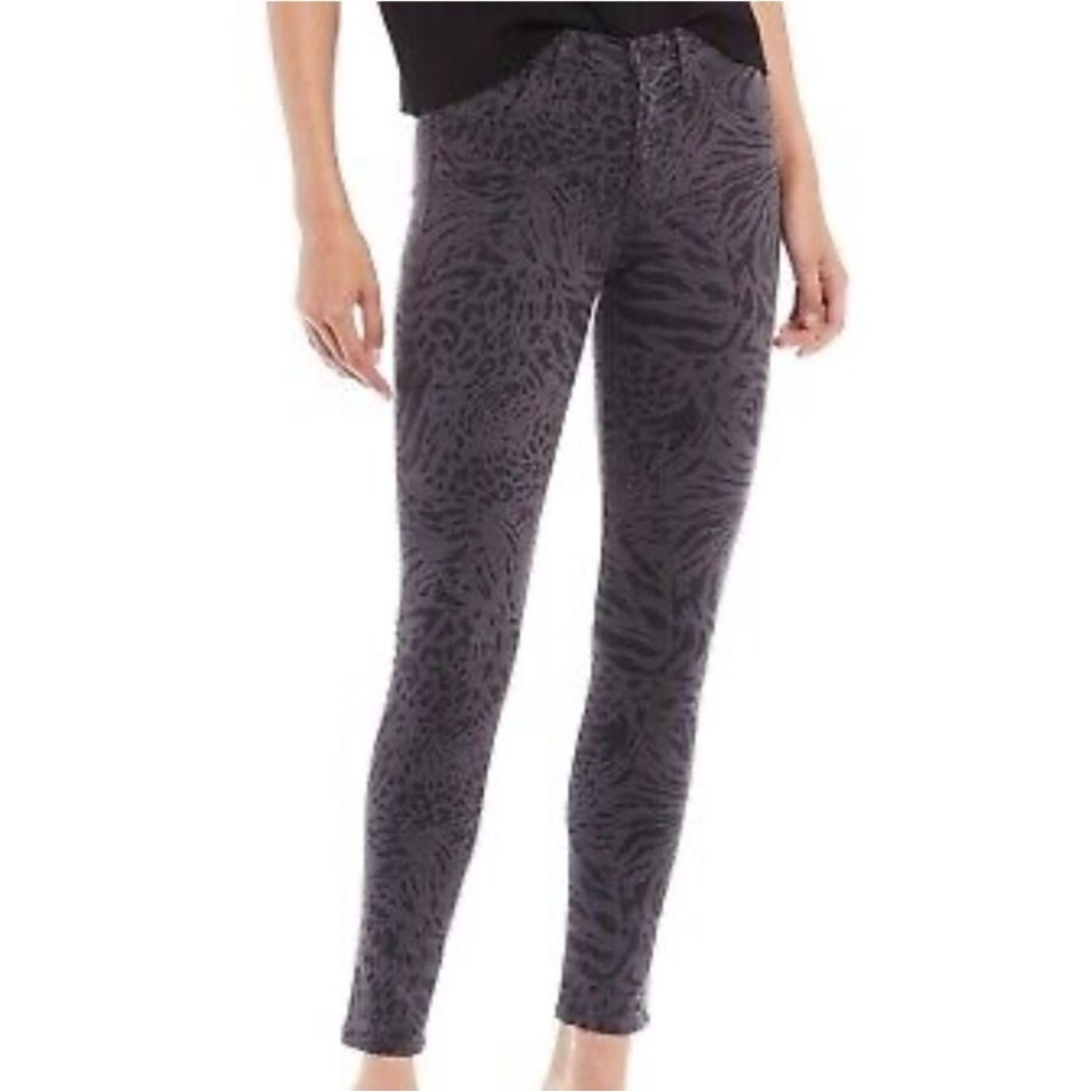 NWT Joe's Jeans Icon Mid Rise Skinny Ankle Grey Black Animal Print 27 MSRP $188 - Picture 8 of 8